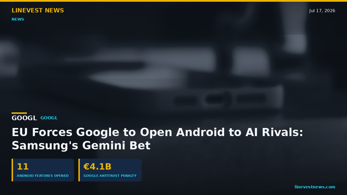 EU Forces Android Open: Samsung (005930.KS) Gemini at Risk