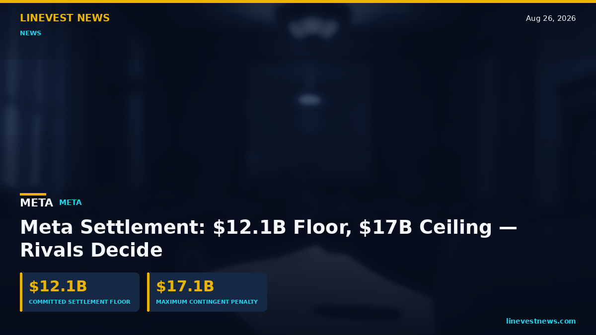 Meta (META): $12.1B Floor, $17.1B Ceiling — Rivals Hold Key